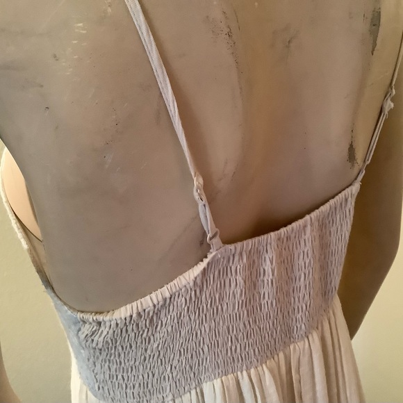 Flying Tomato floor length sleeveless embroidered summer dress size small - Picture 2 of 6